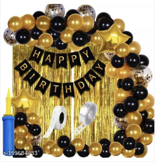 Happy Birthday Decoration Kit Combo